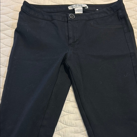 Black Slim Fit Pants - Picture 2 of 3